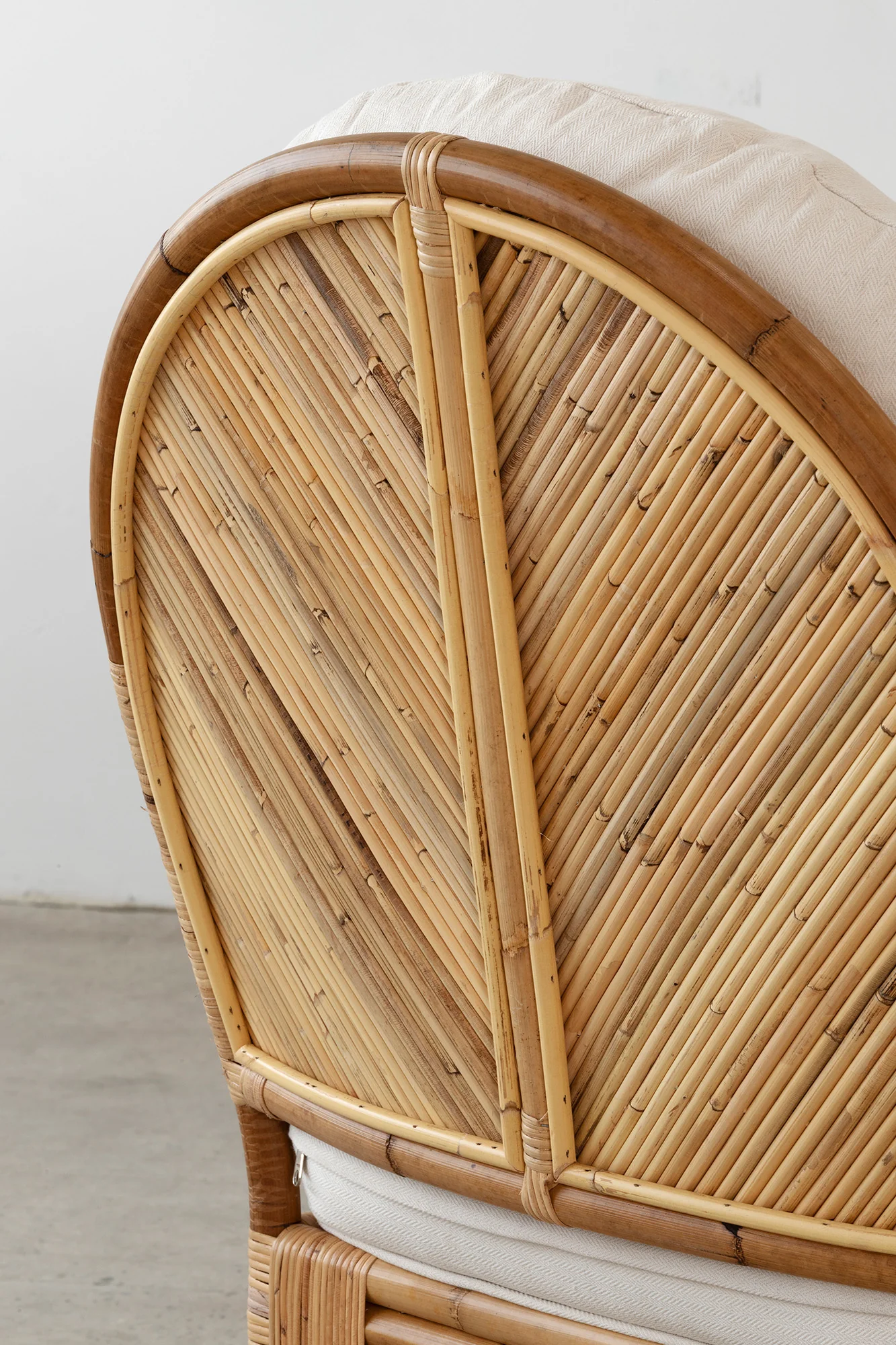 Anna Rattan Chair - Cream - Image 3