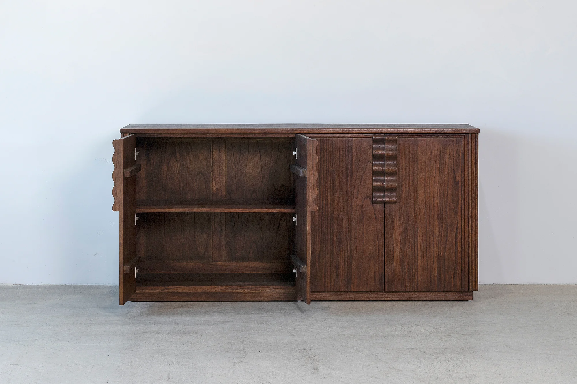Astoria 4 Door Buffet - Rustic Walnut - Image 4
