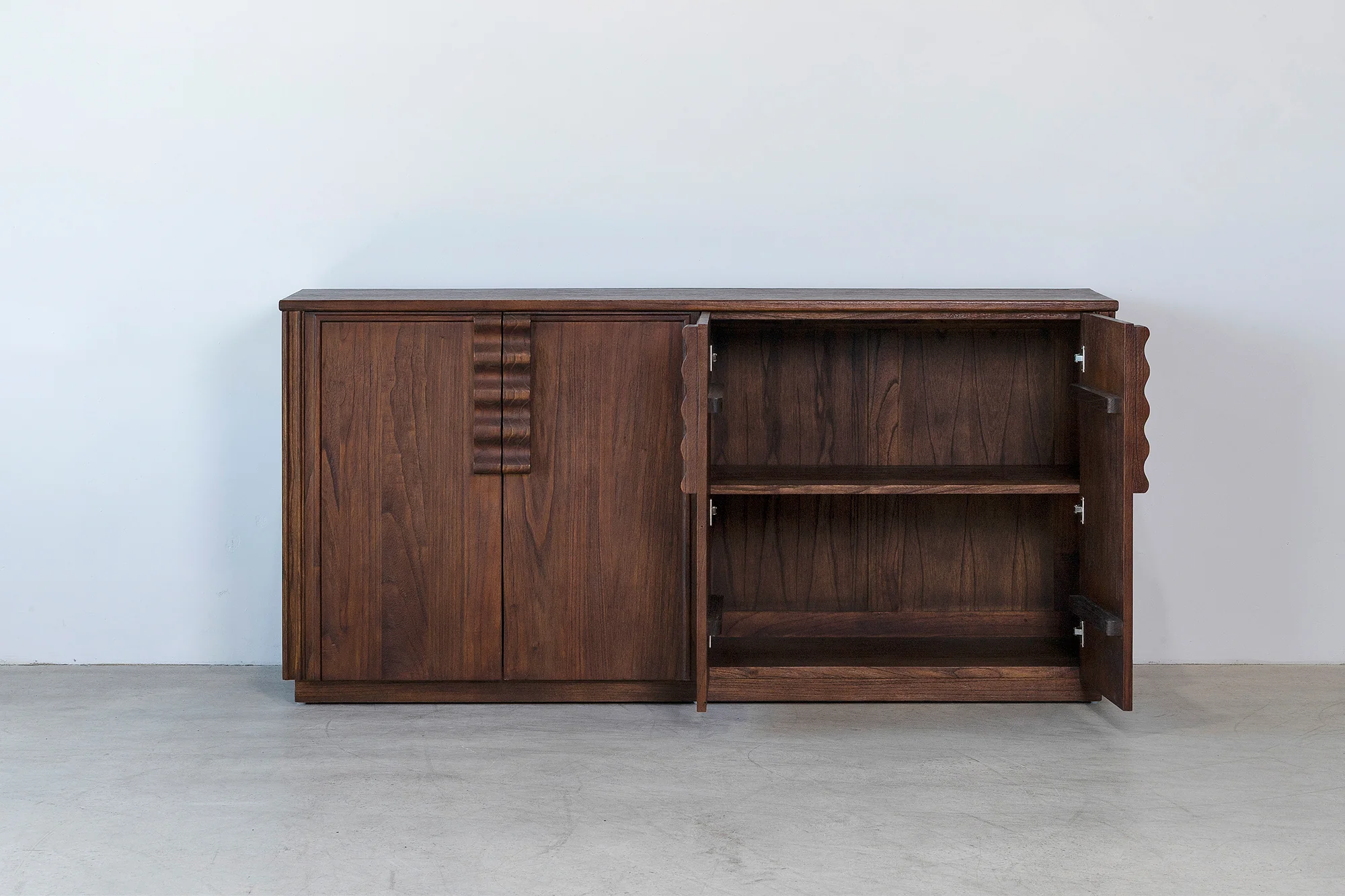 Astoria 4 Door Buffet - Rustic Walnut - Image 5