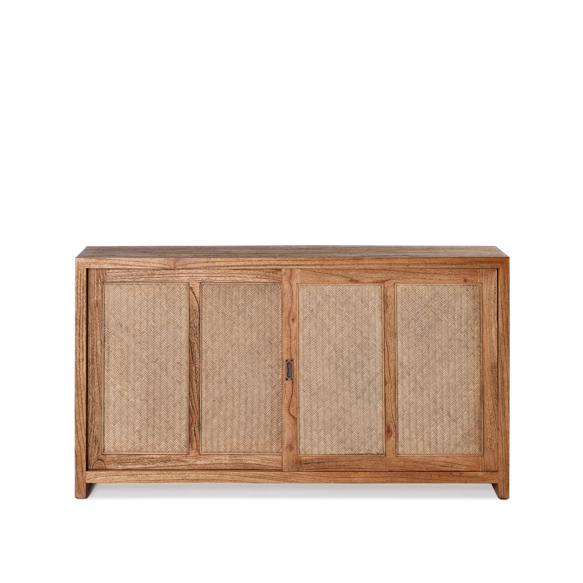 Bianca 2 Door Buffet - Antique Mindi/Weave - Image 3