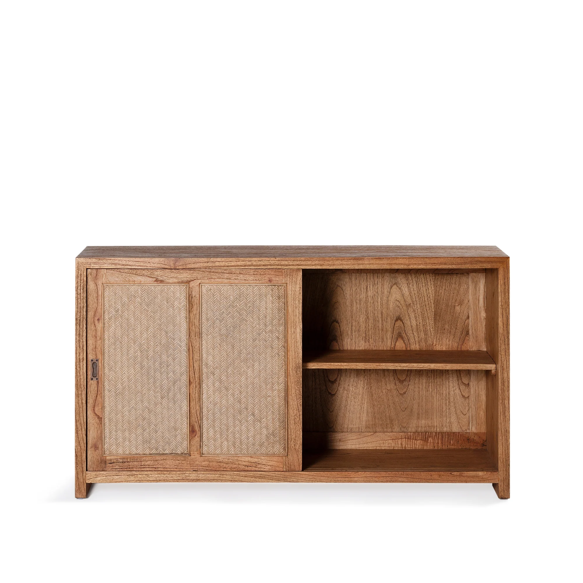 Bianca 2 Door Buffet - Antique Mindi/Weave - Image 5
