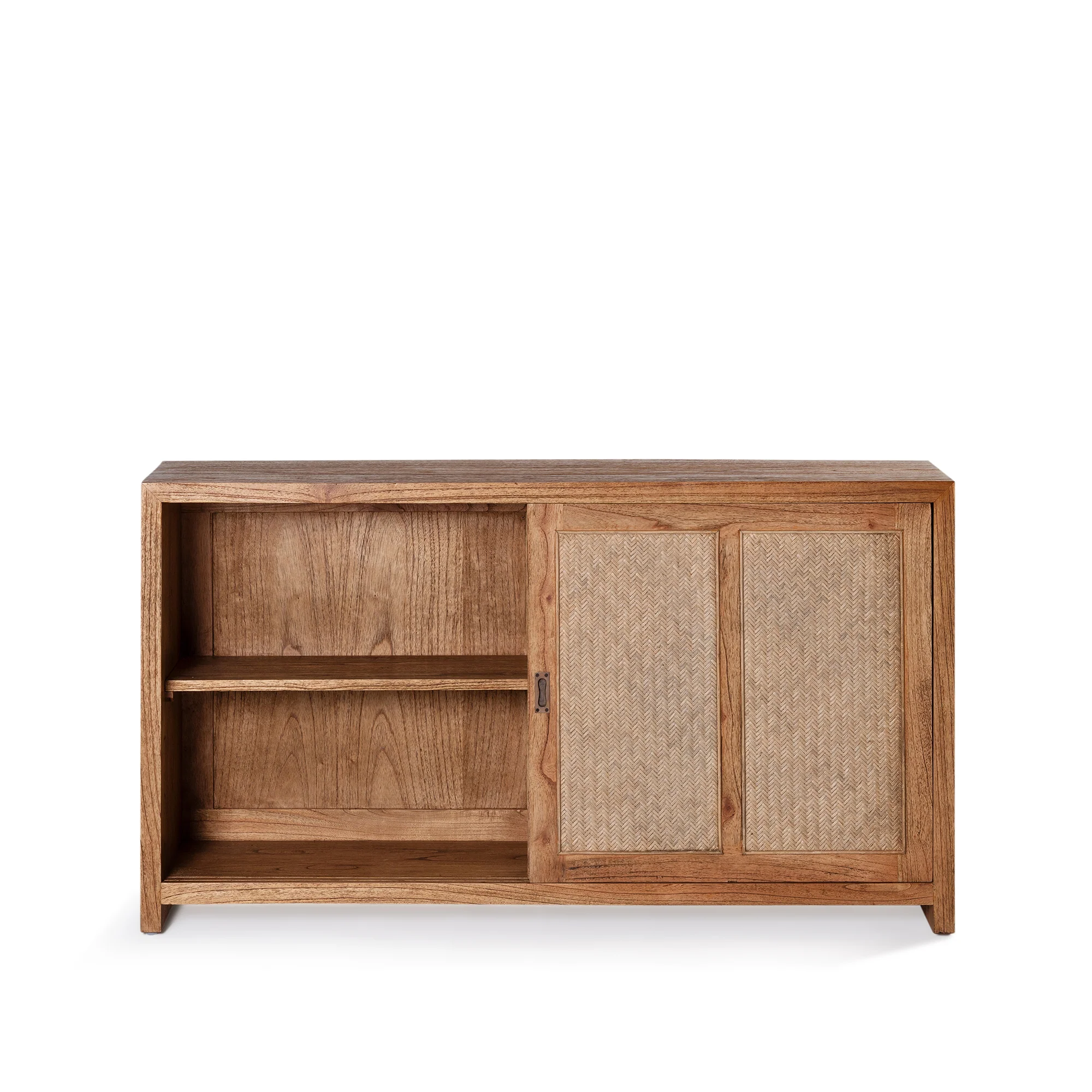 Bianca 2 Door Buffet - Antique Mindi/Weave - Image 6