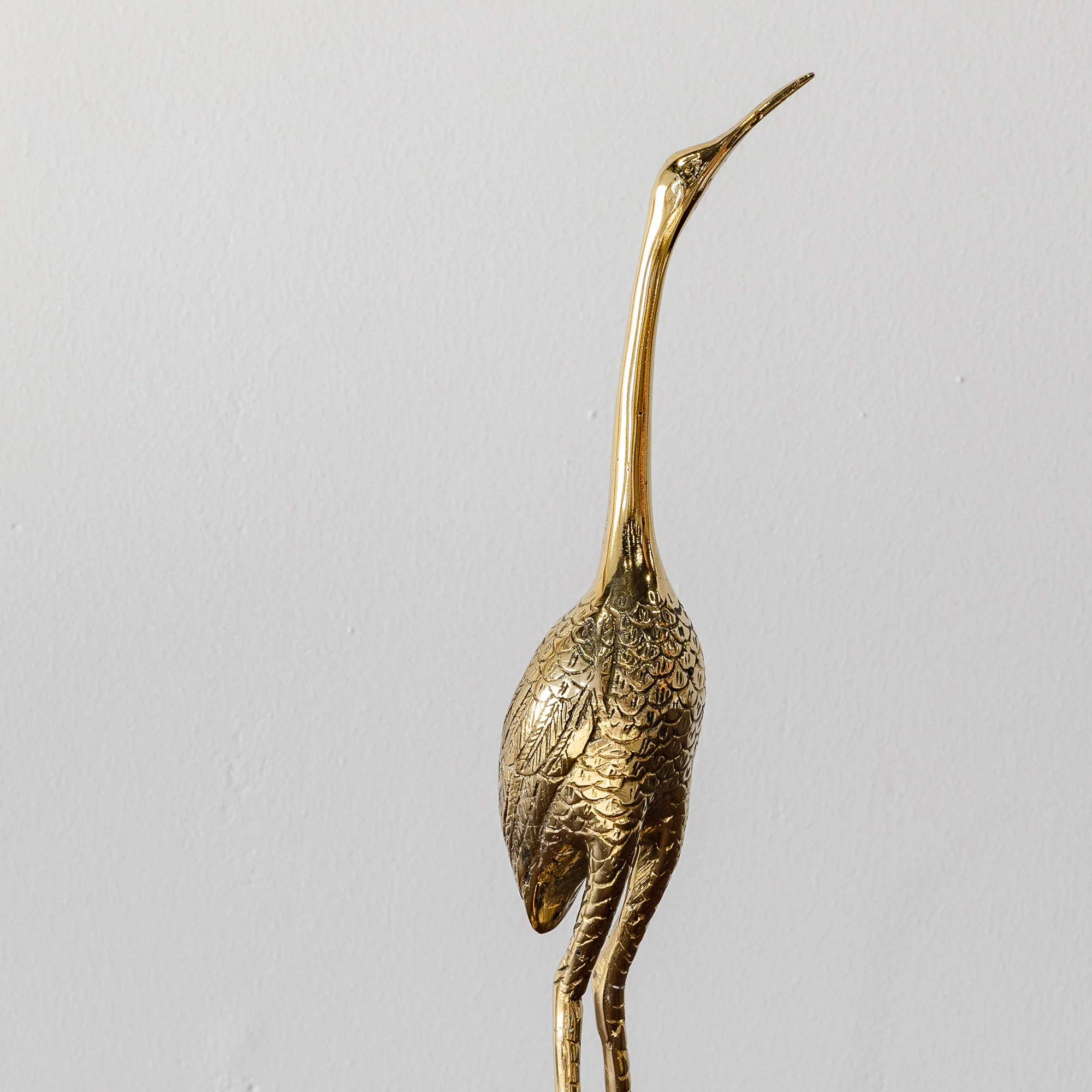 Small Brass Crane - Image 2
