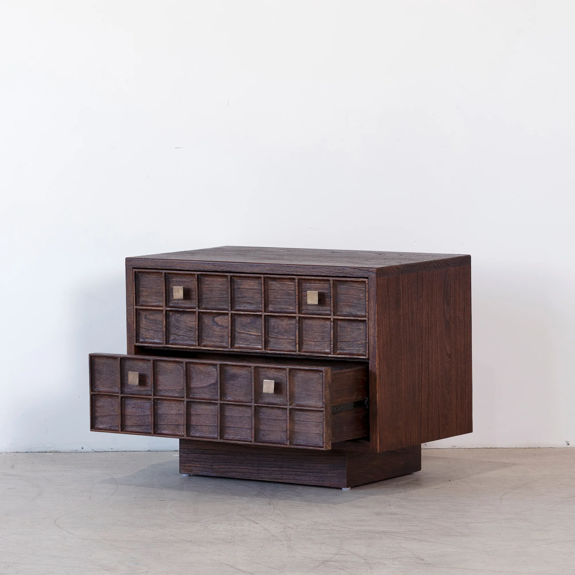 Bruno Bedside - Rustic Walnut - Image 4