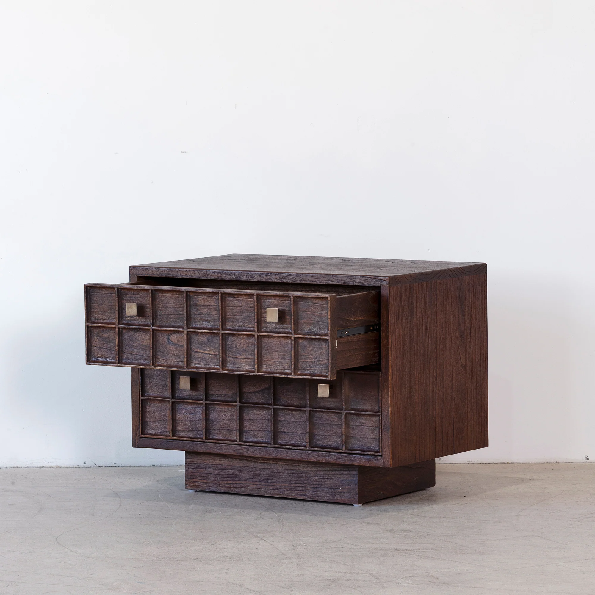 Bruno Bedside - Rustic Walnut - Image 6