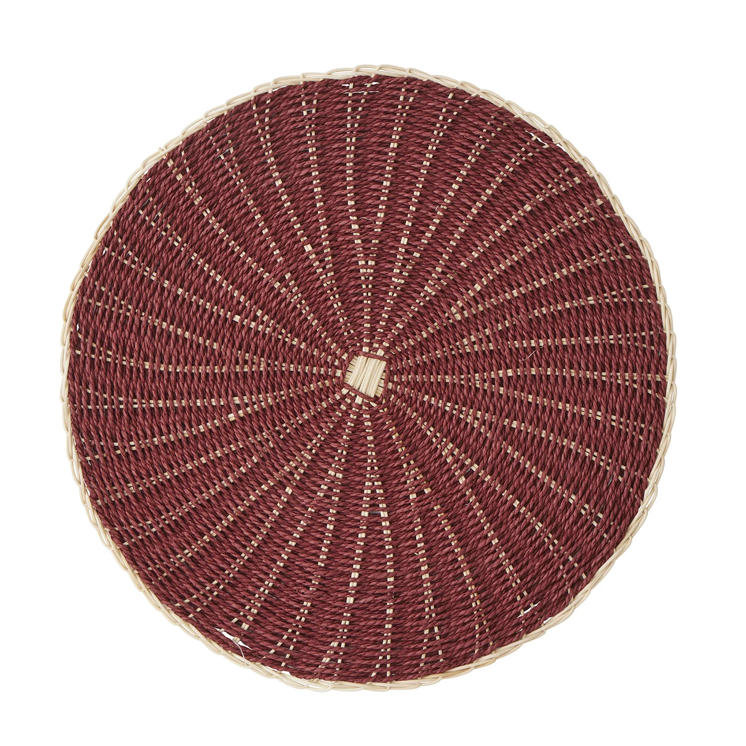 Claris Rattan Placemat - Cocoa