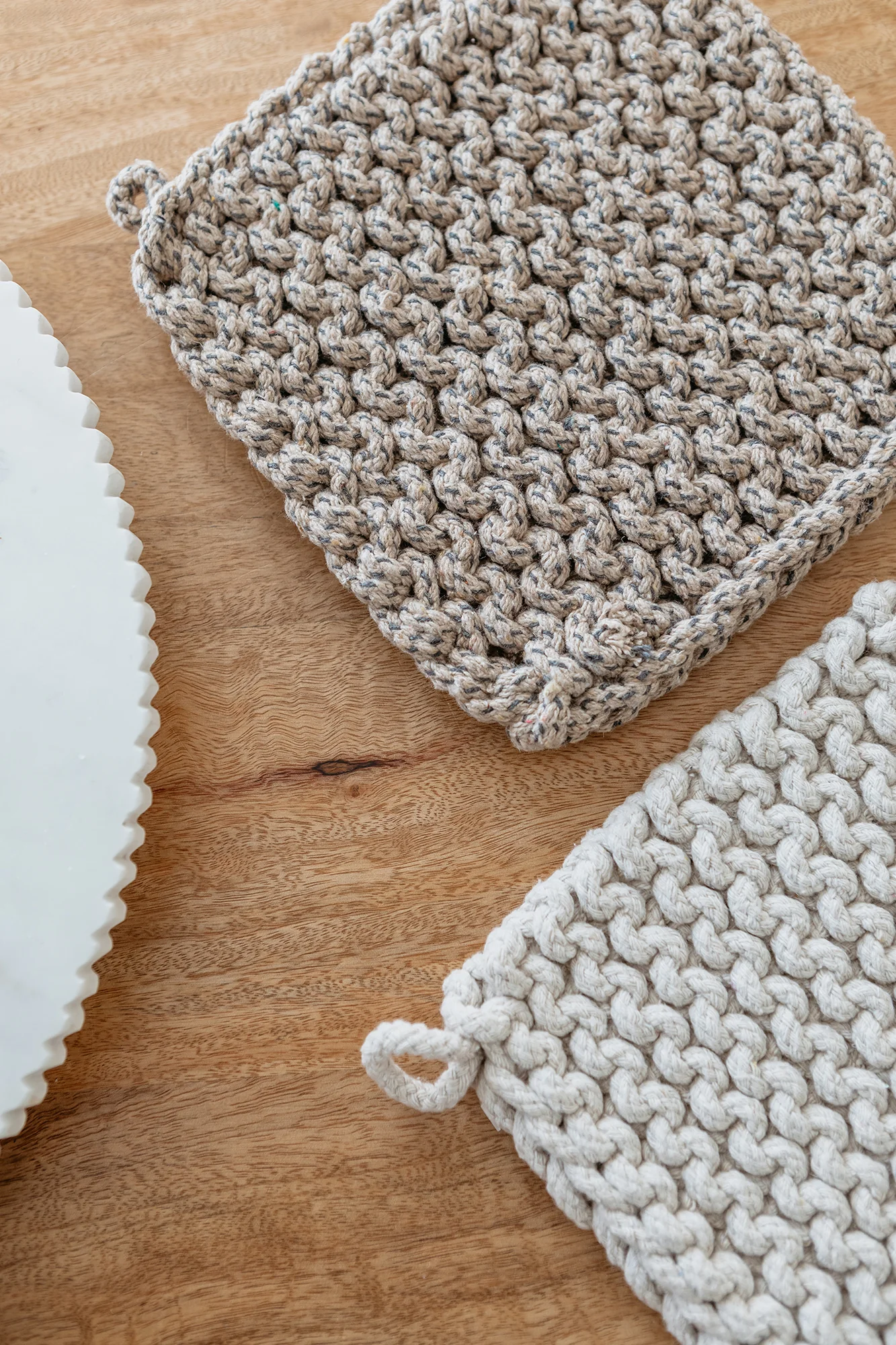 Cotton Knit Trivet - Image 4