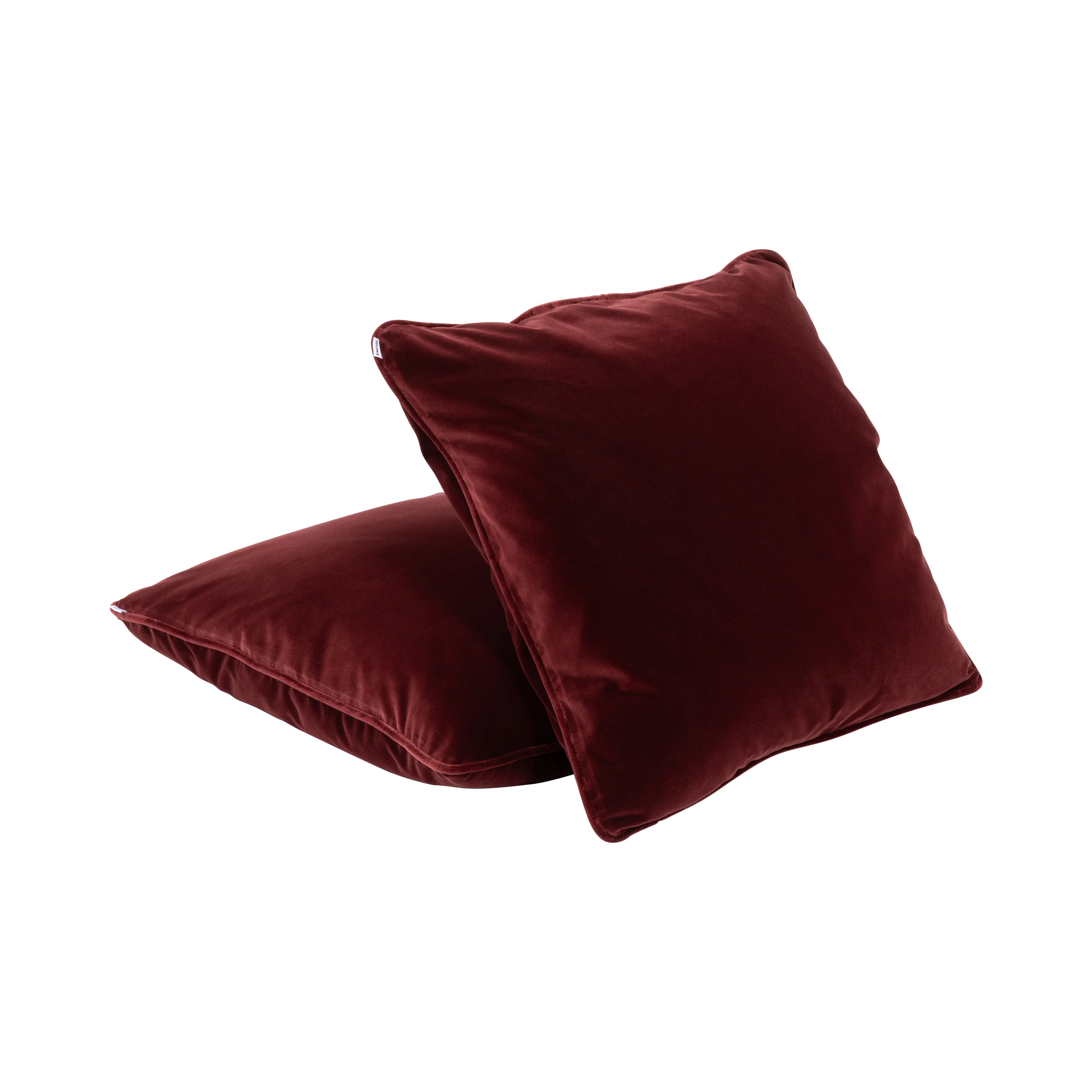 Empire Velvet Cushion - Burgundy - Image 5