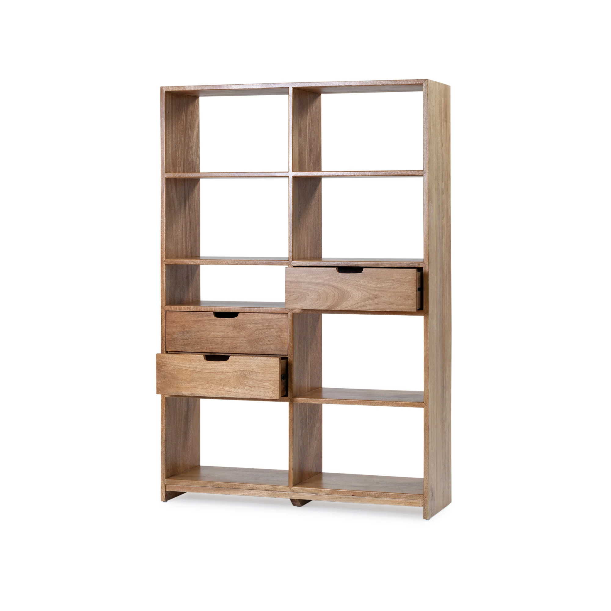 Florida Double Bookcase - Natural Sealed - Image 4