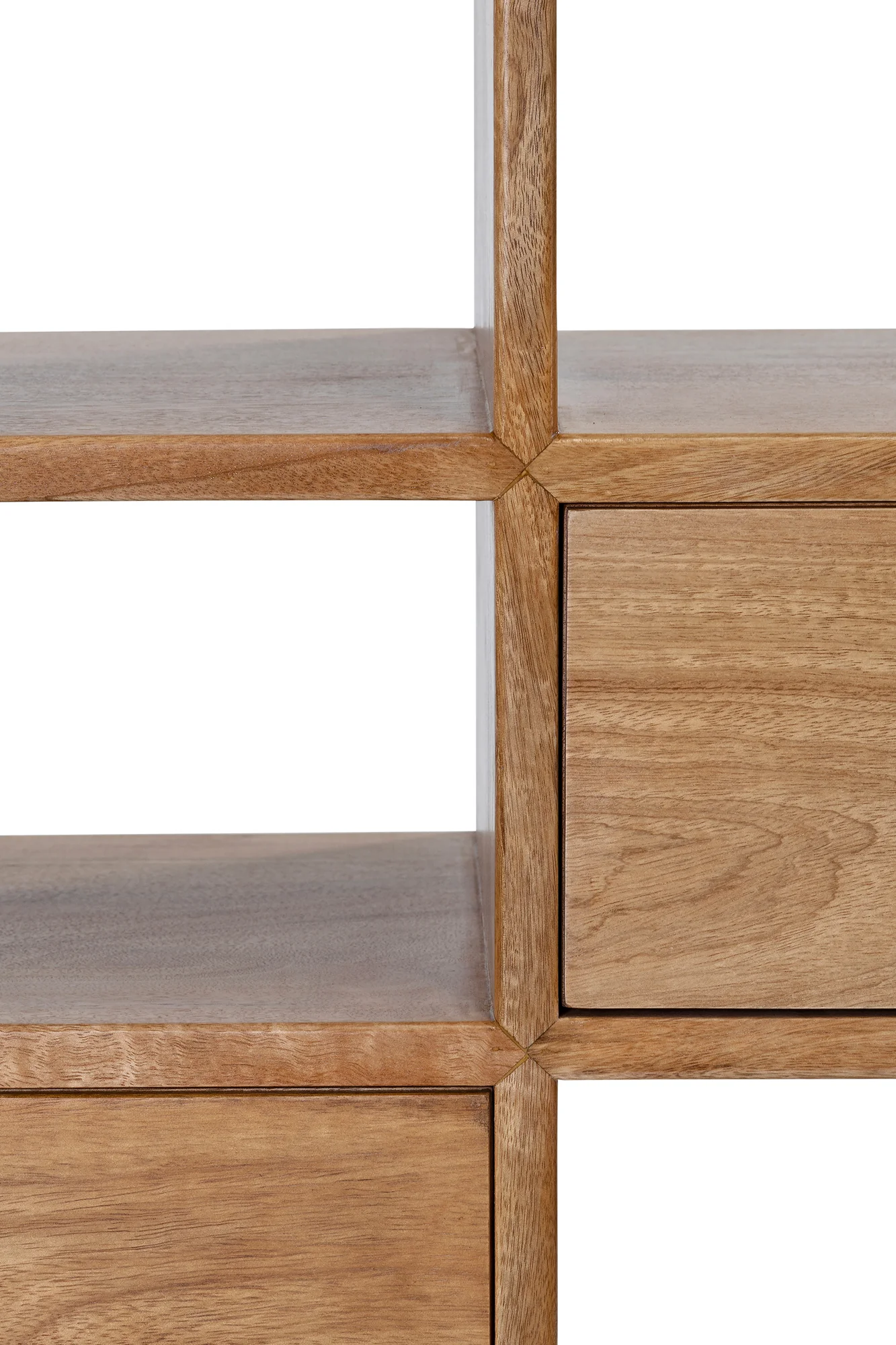 Florida Double Bookcase - Natural Sealed - Image 9