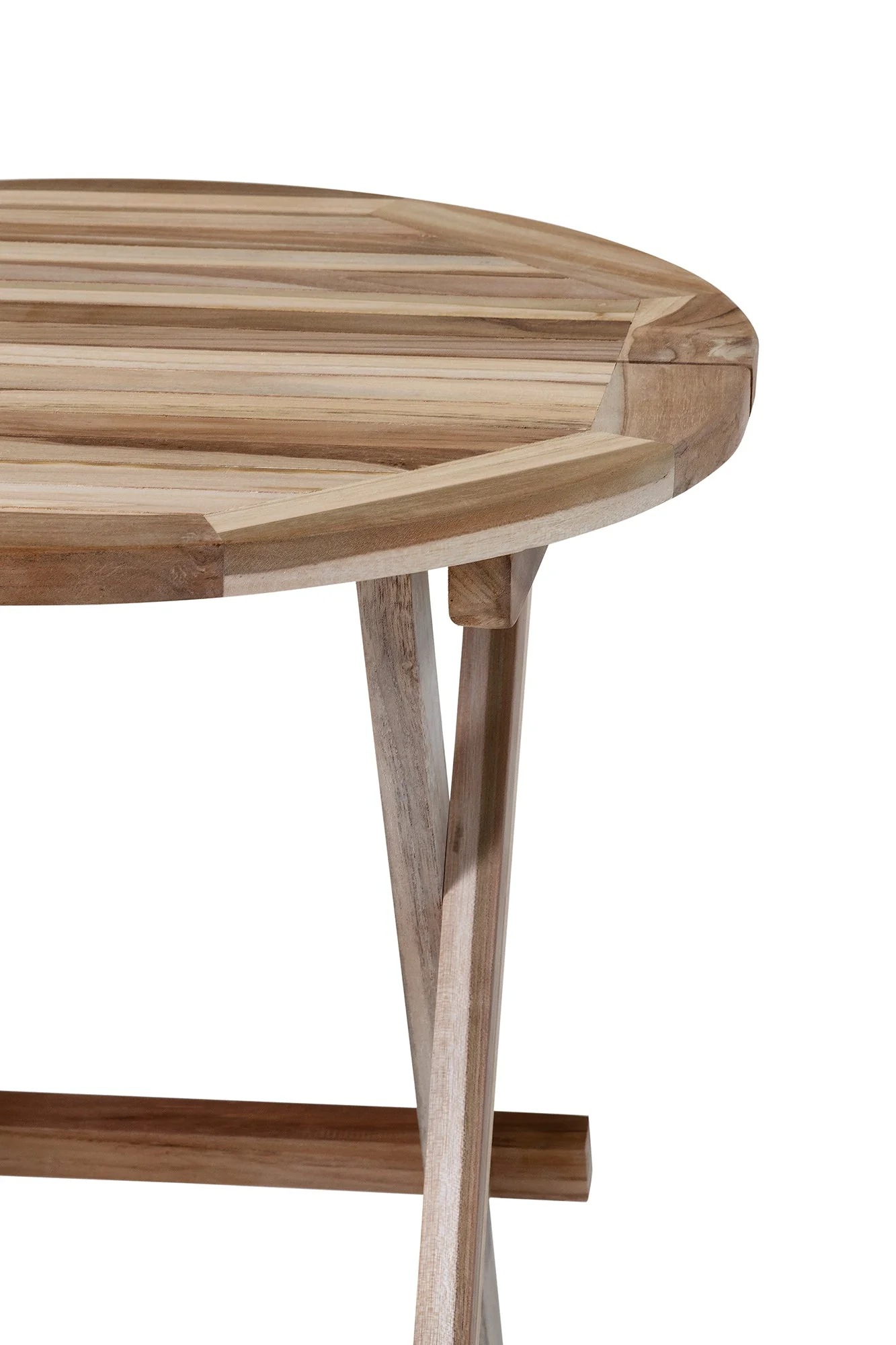 Folding Picnic Table - Round - Image 5