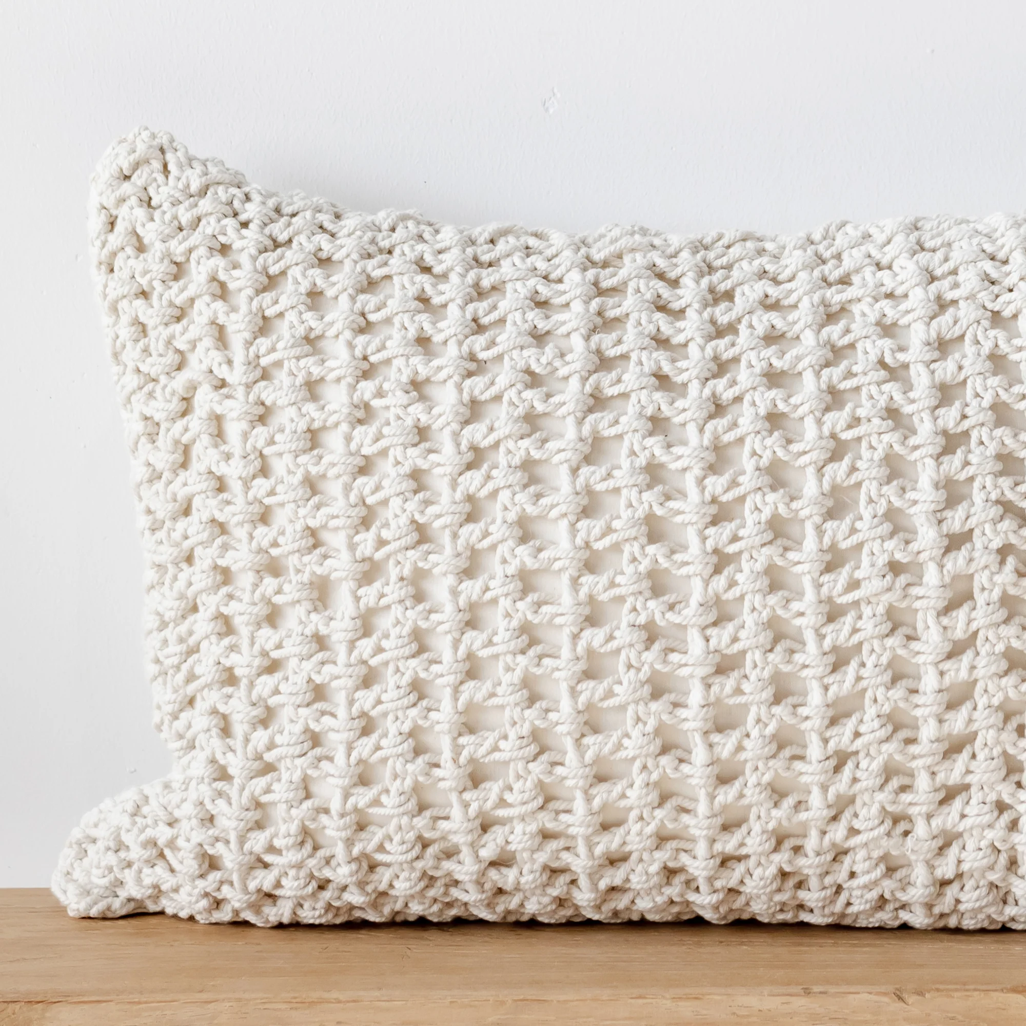 Giro Rope Cushion - Cream - Image 15
