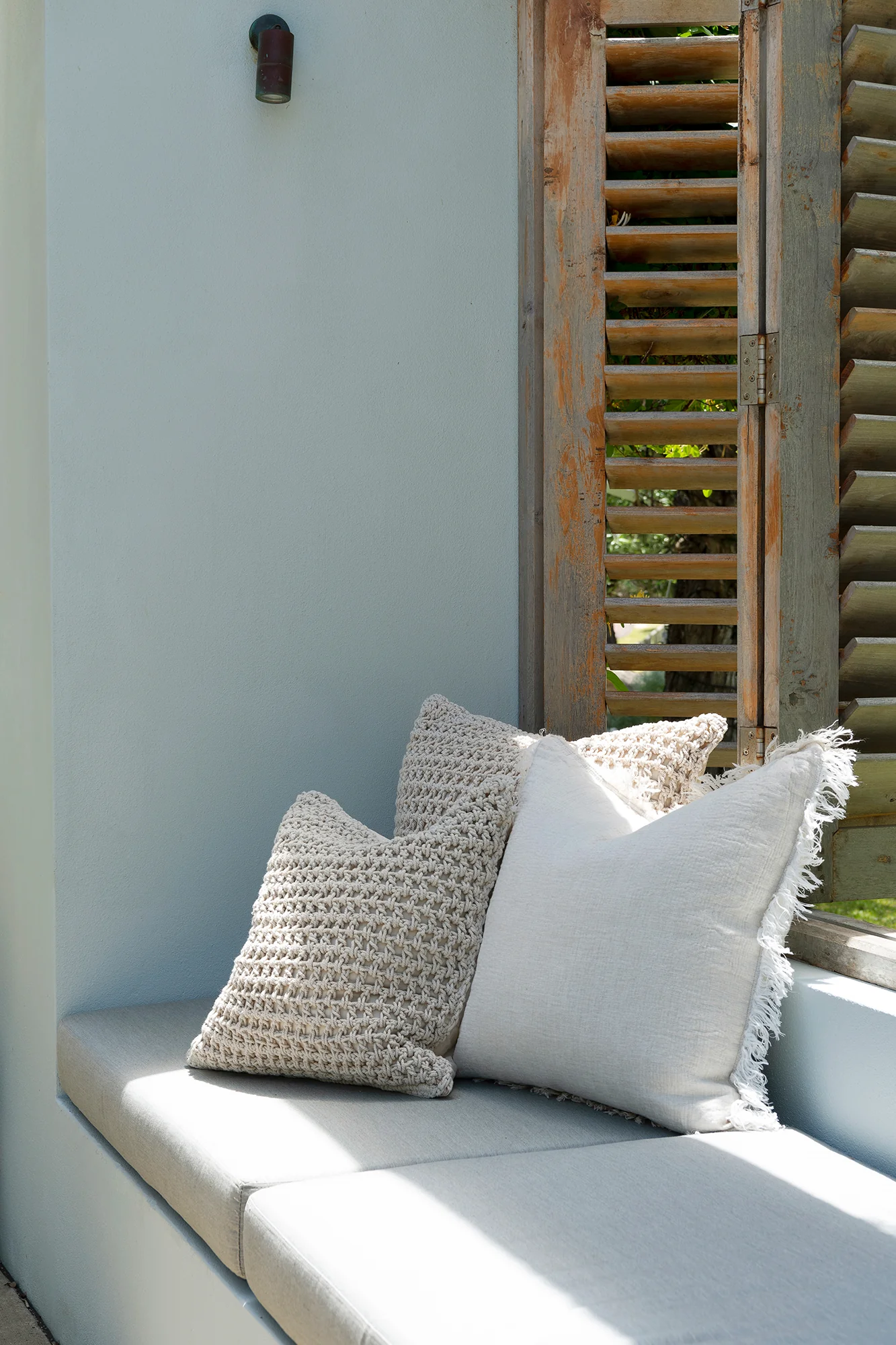 Giro Rope Cushion - Cream - Image 6