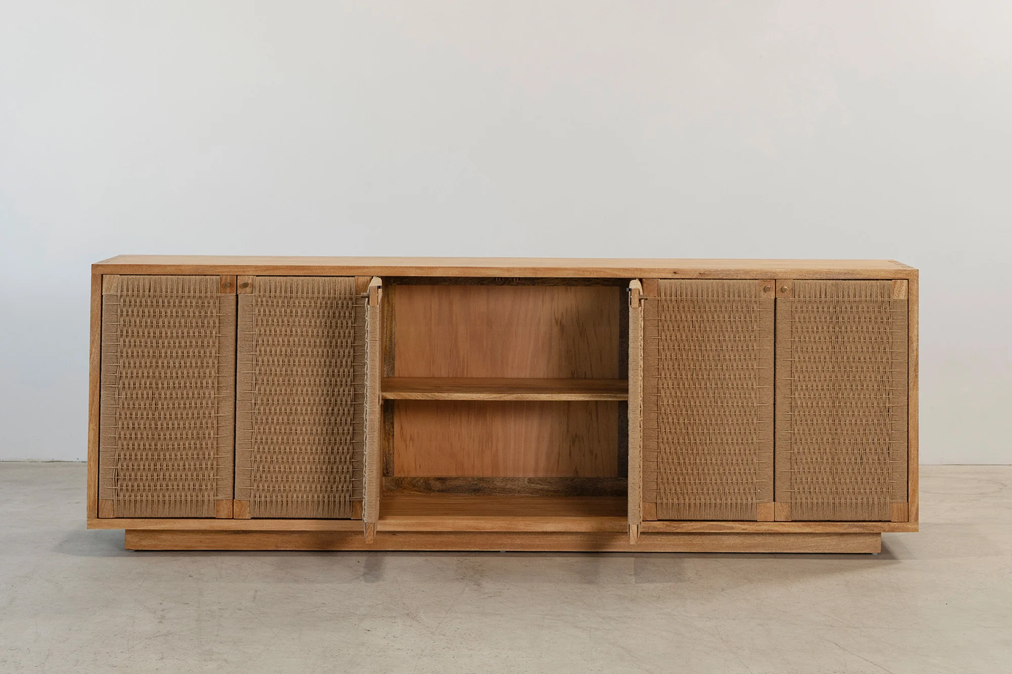 Holly 6 Door Buffet - Rustic Matte - Image 6