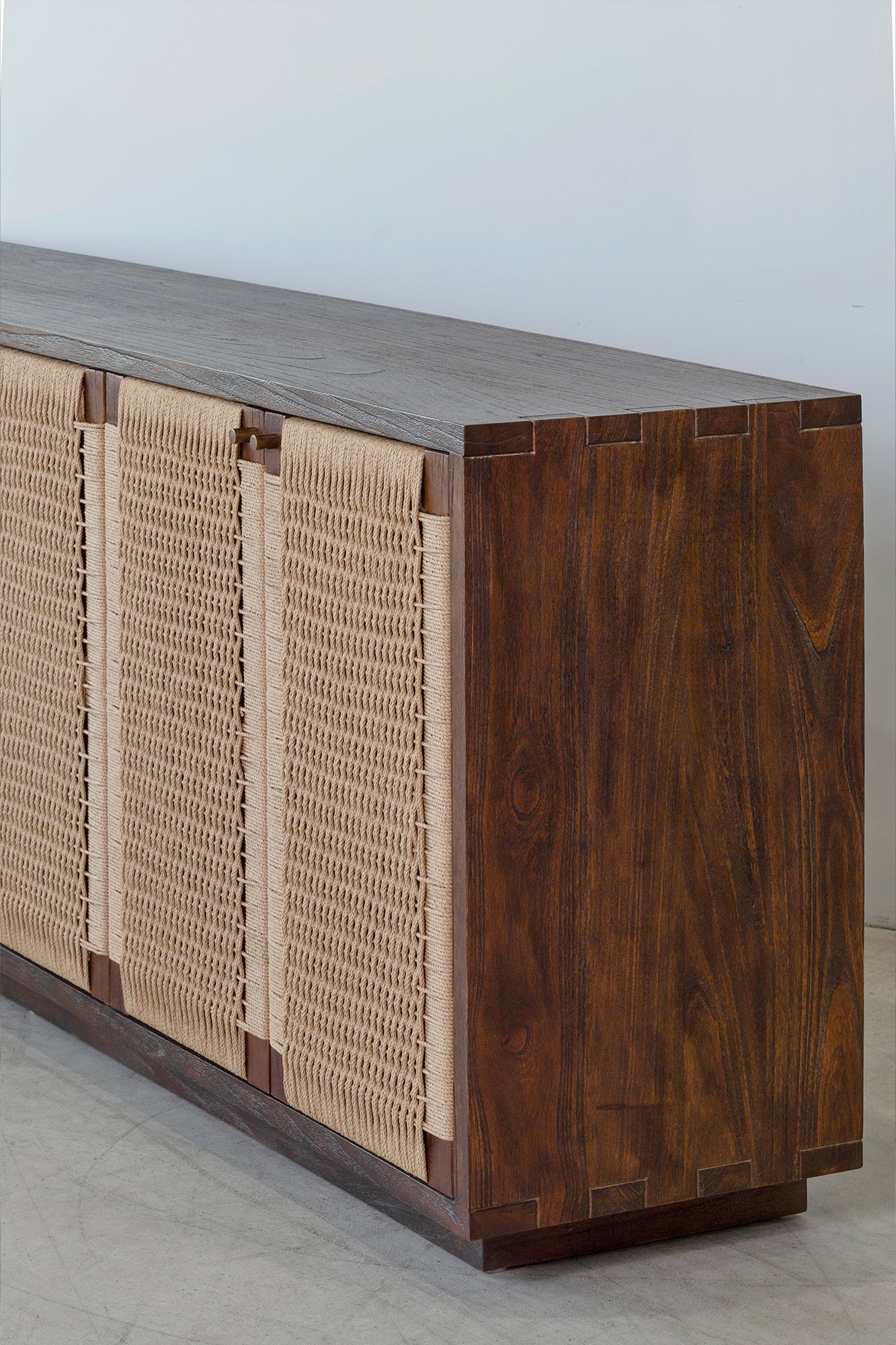 Holly 6 Door Buffet - Rustic Walnut - Image 7