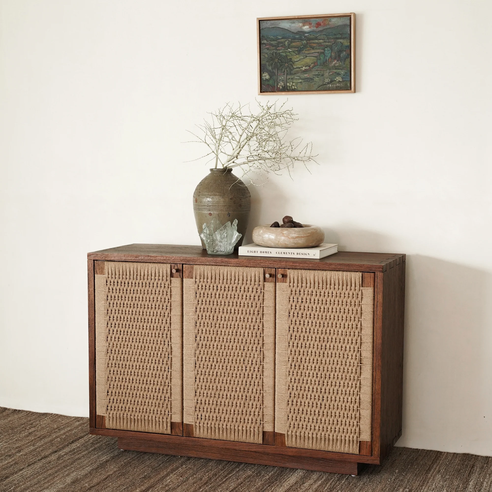 Holly 3 Door Buffet - Rustic Walnut - Image 7