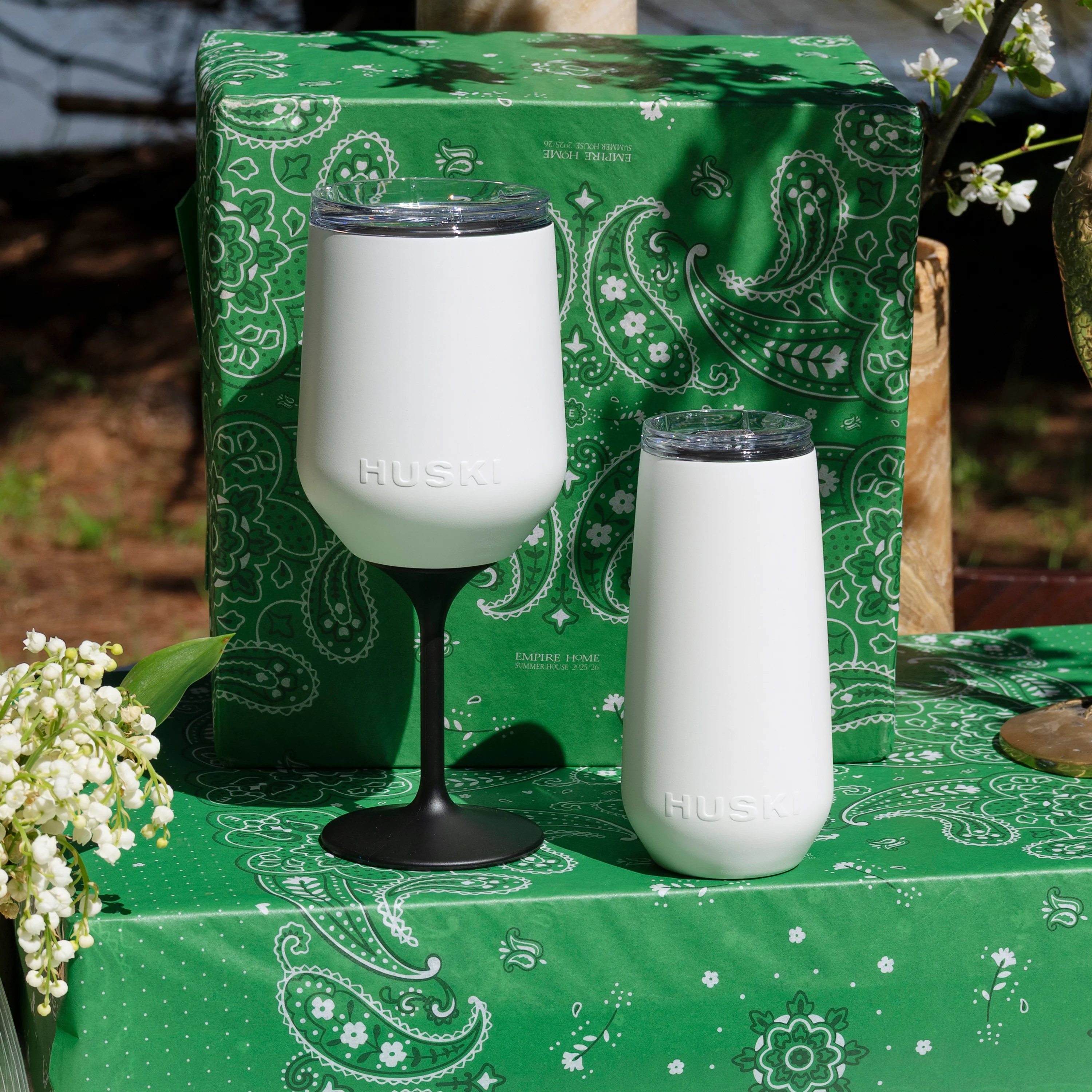 Huski Champagne Flute - White - Image 2