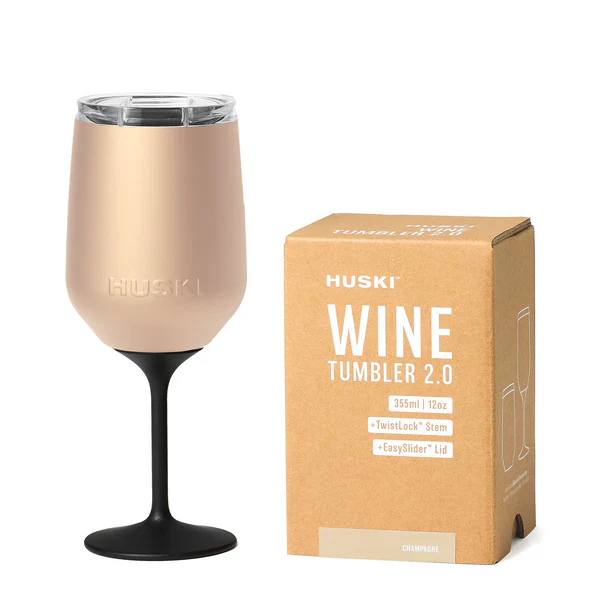 Huski Wine Tumbler - Champagne - Image 2