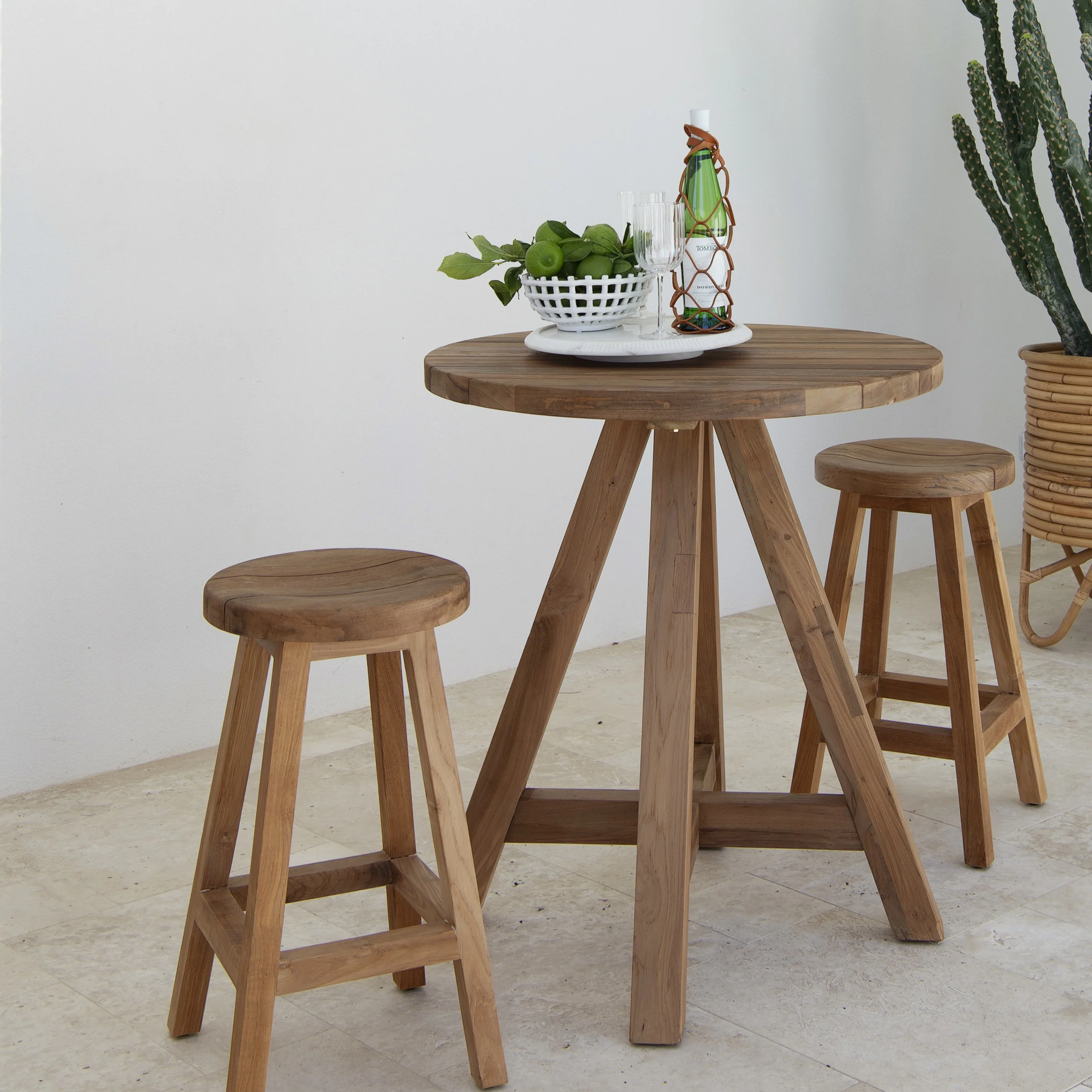 Jackson Bar Stool - Round - Image 3