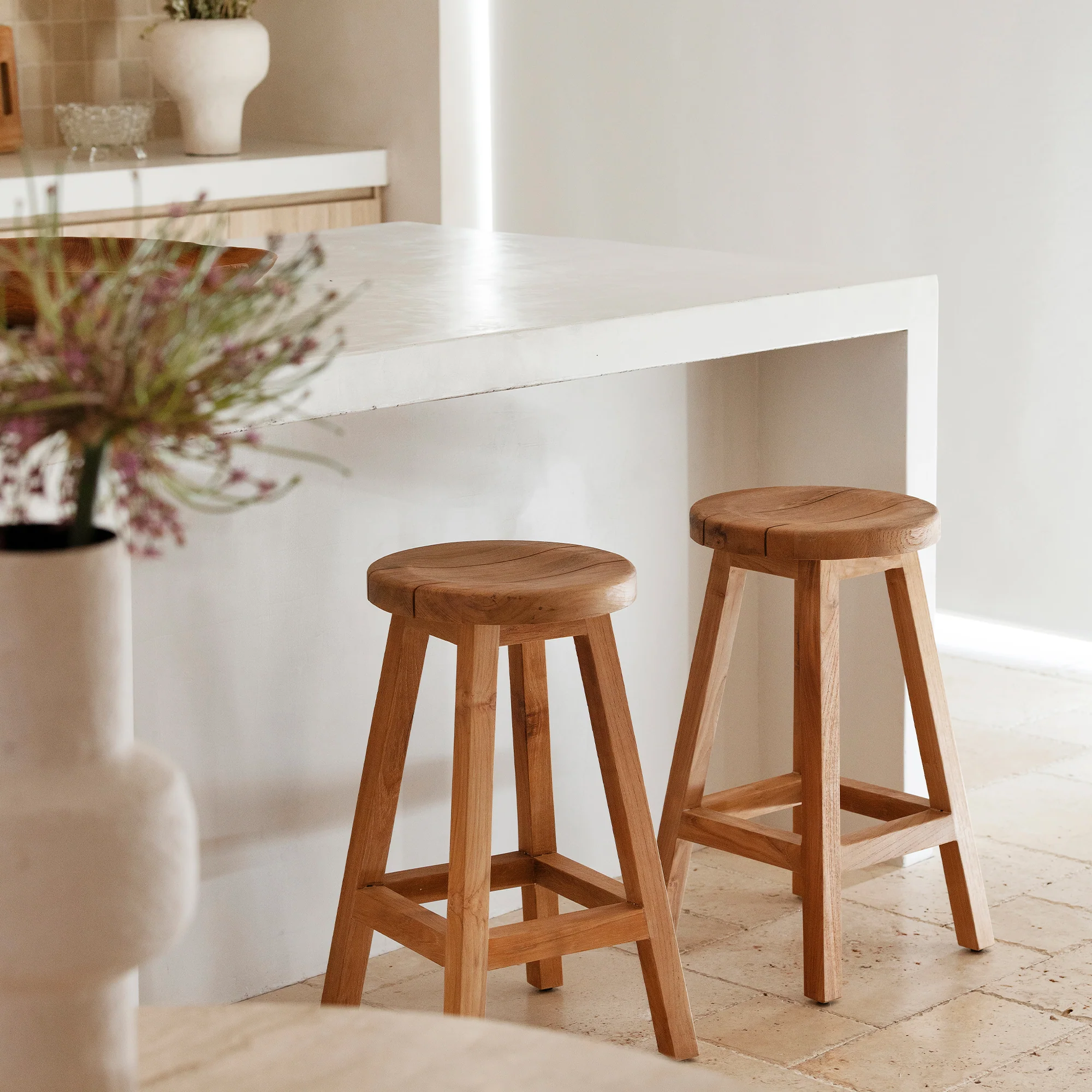 Jackson Bar Stool - Round - Image 4