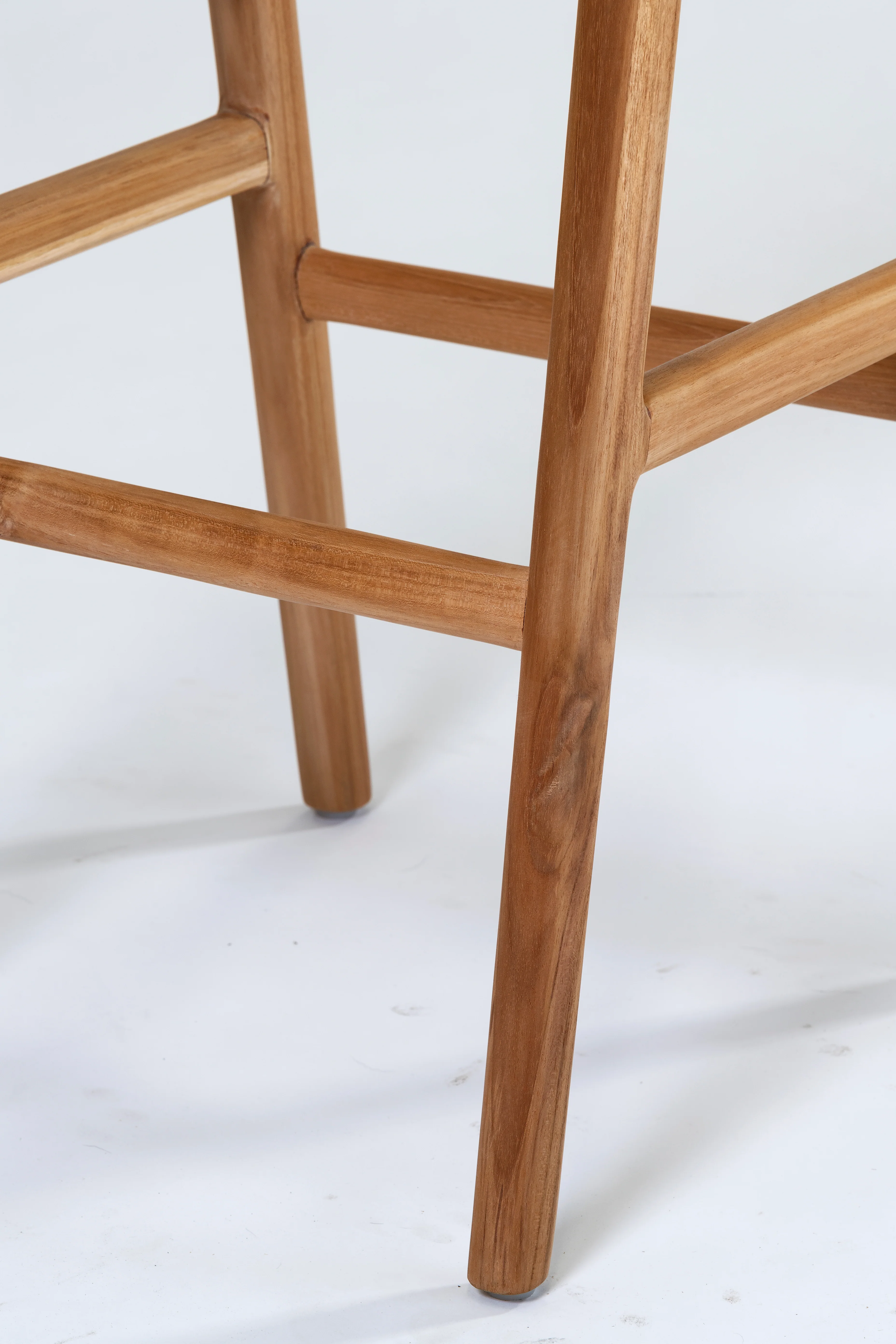 Jok Stool - Teak/Tan Leather - Image 7