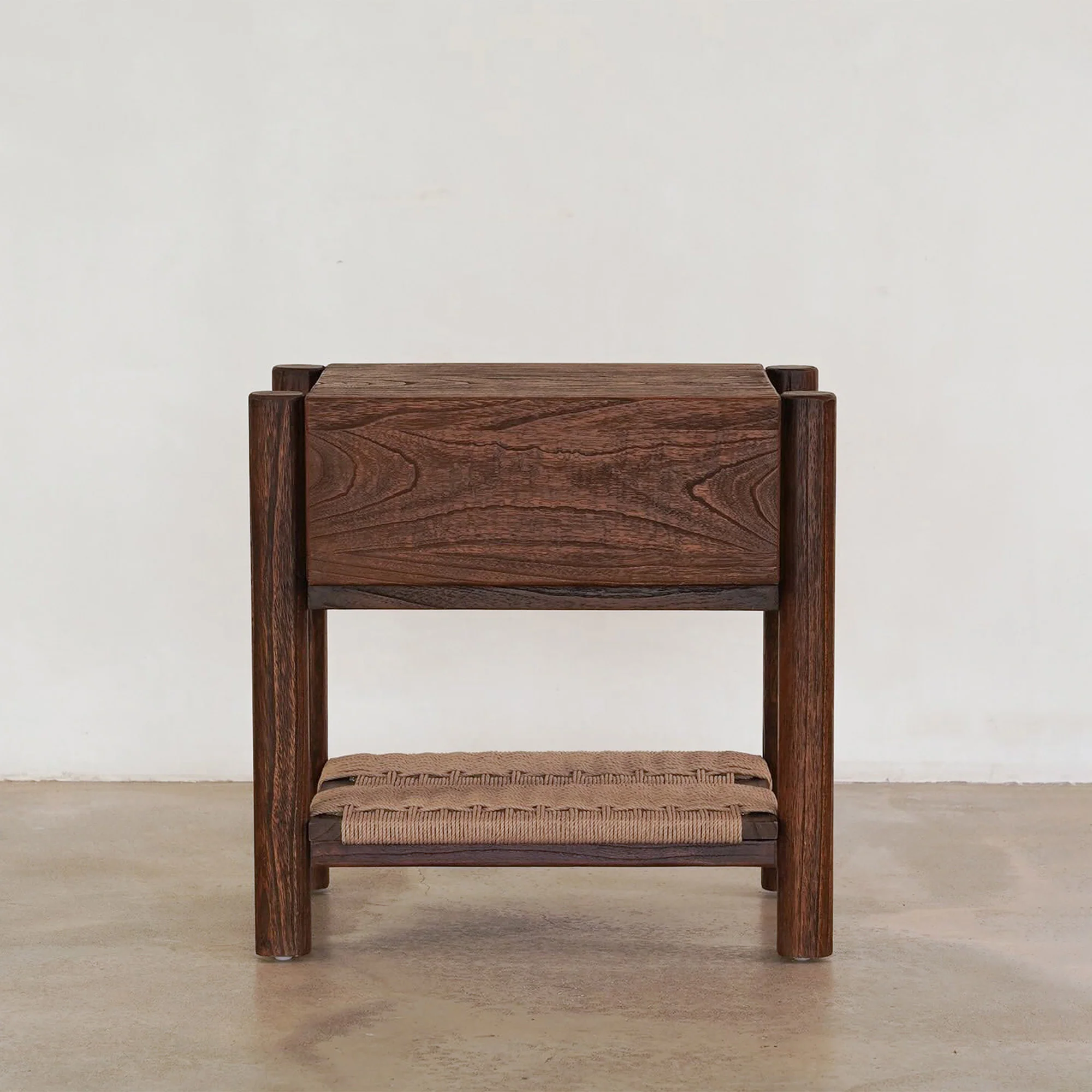 Lou Lou Bedside - Rustic Walnut - Image 4
