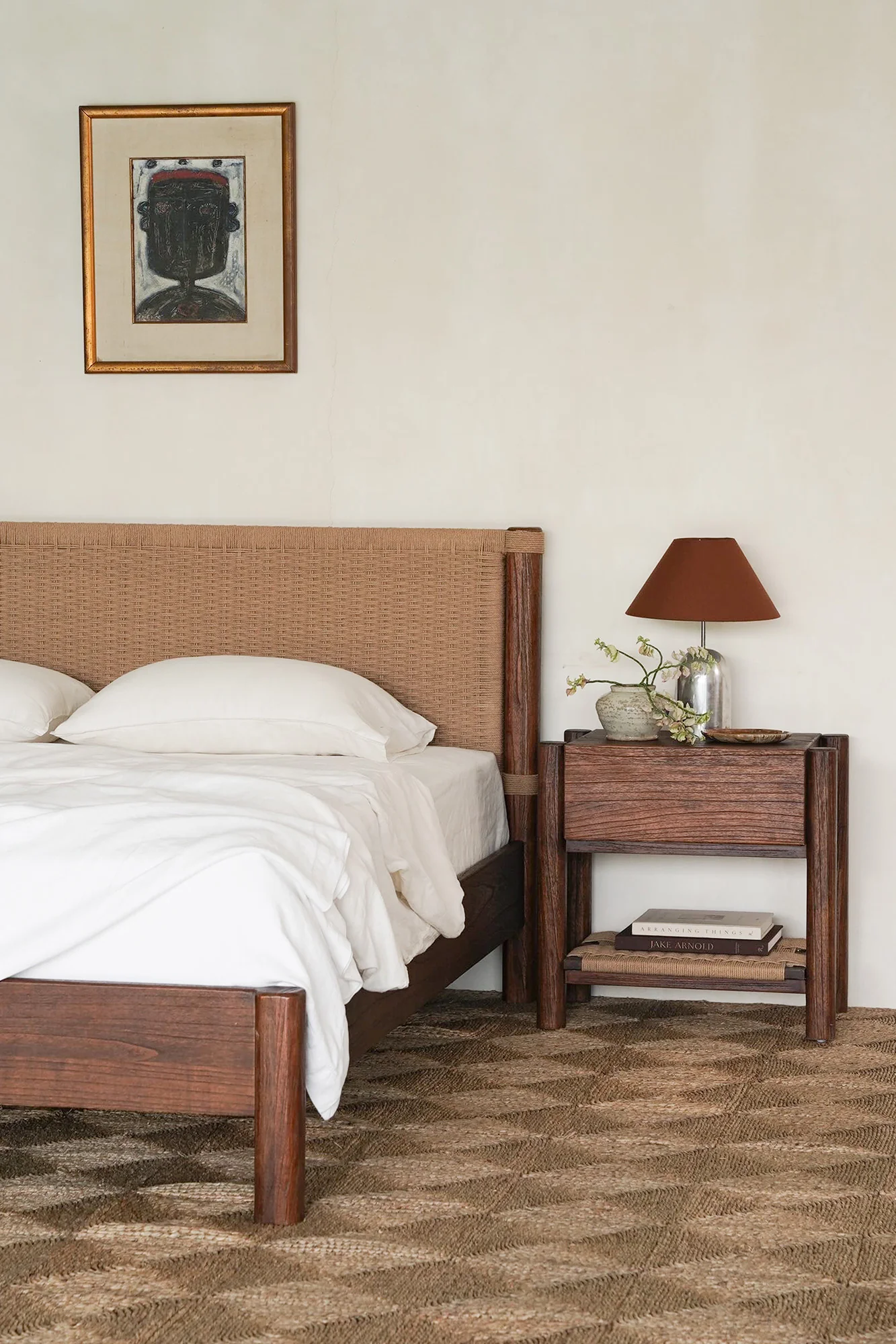 Lou Lou Bedside - Rustic Walnut - Image 8