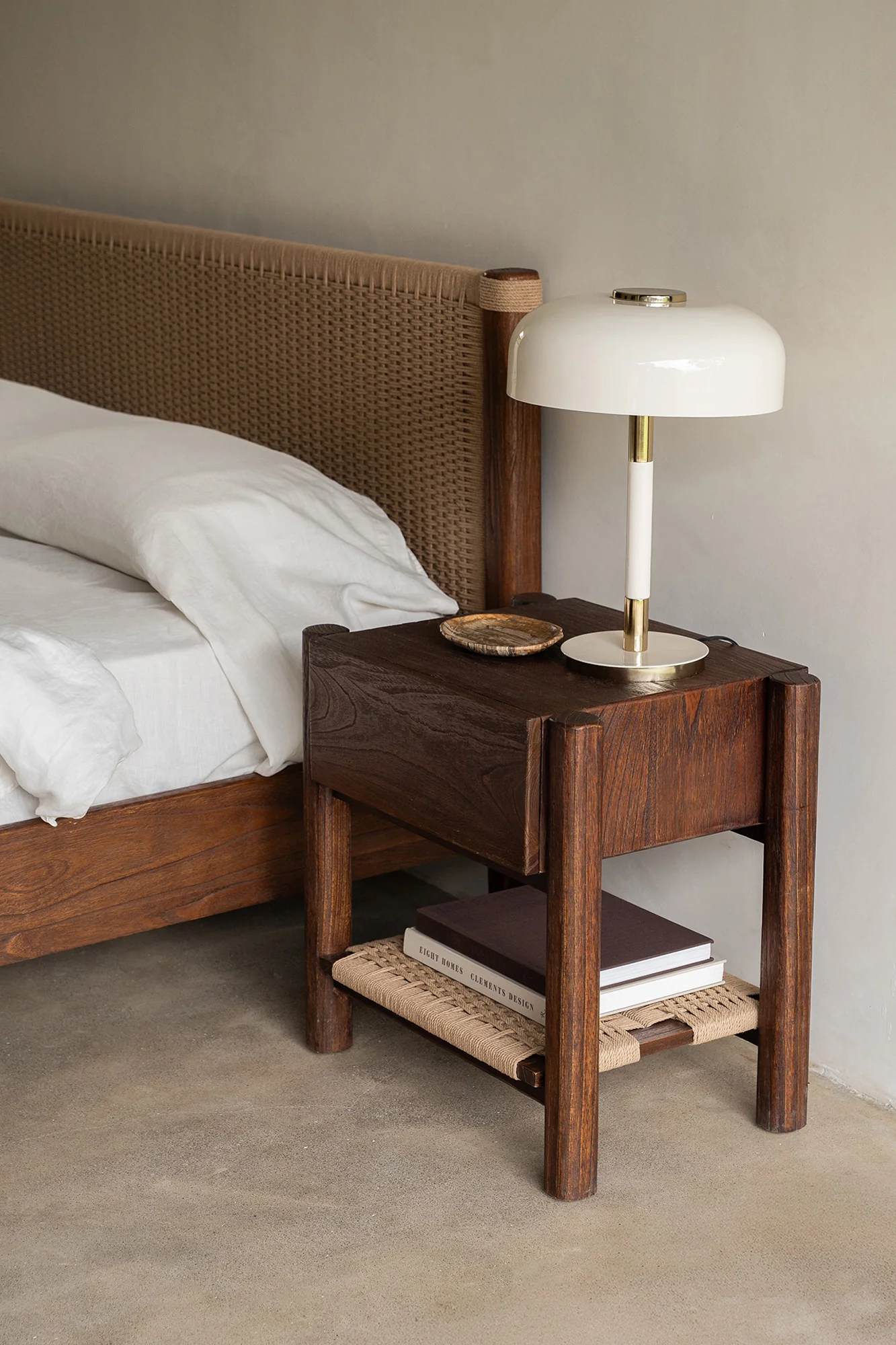 Lou Lou Bedside - Rustic Walnut - Image 9