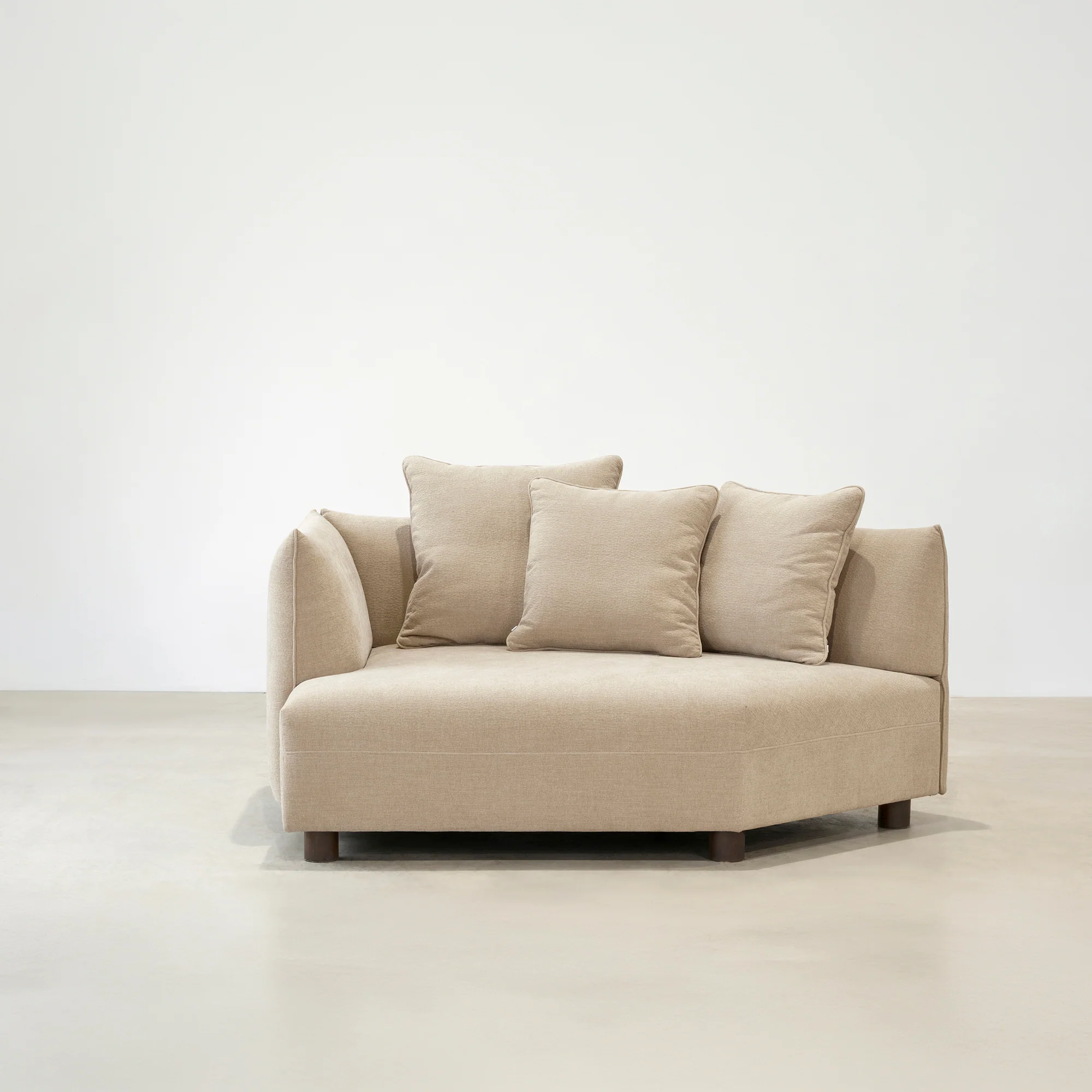 Oscar Left Chaise Sofa - Rye - Image 4