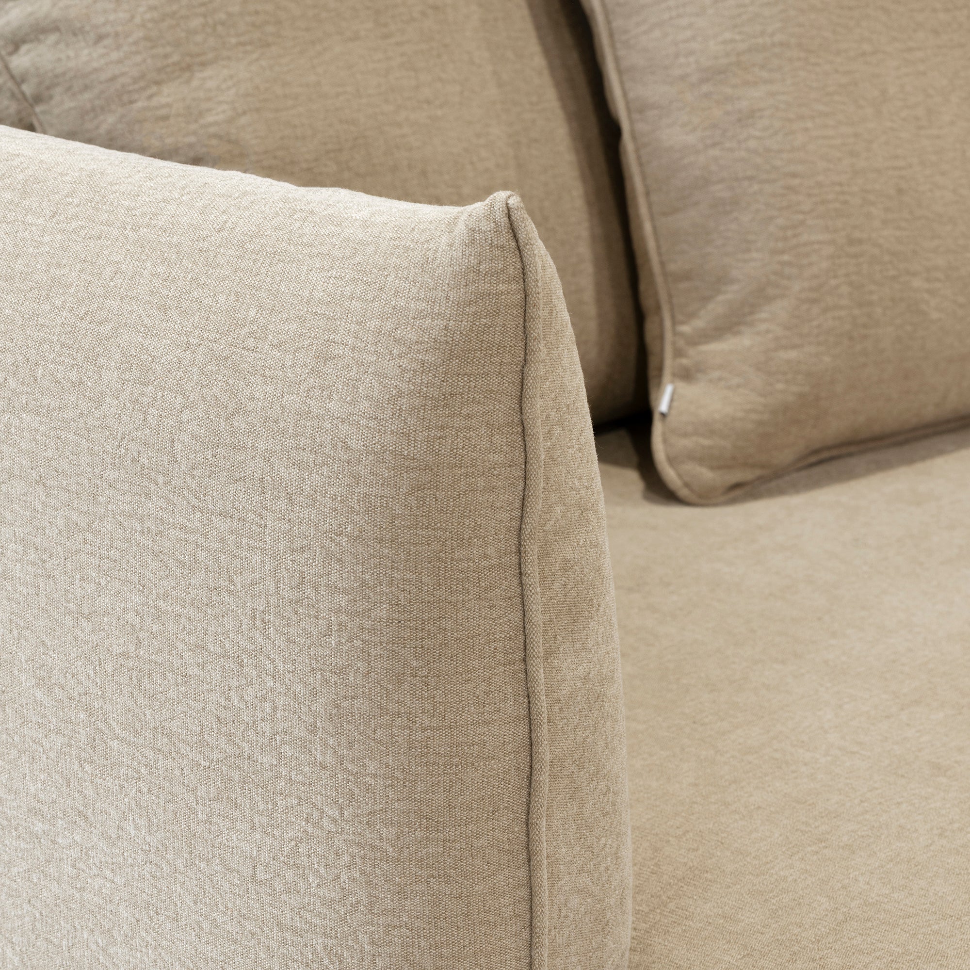 Oscar Left Chaise Sofa - Rye - Image 6