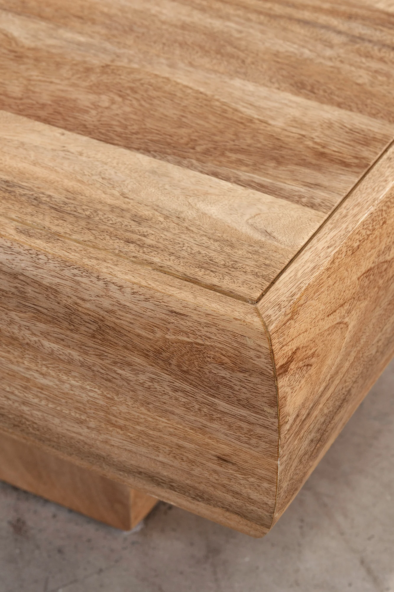Pierce Rectangular Coffee Table - Rustic Matte - Image 3
