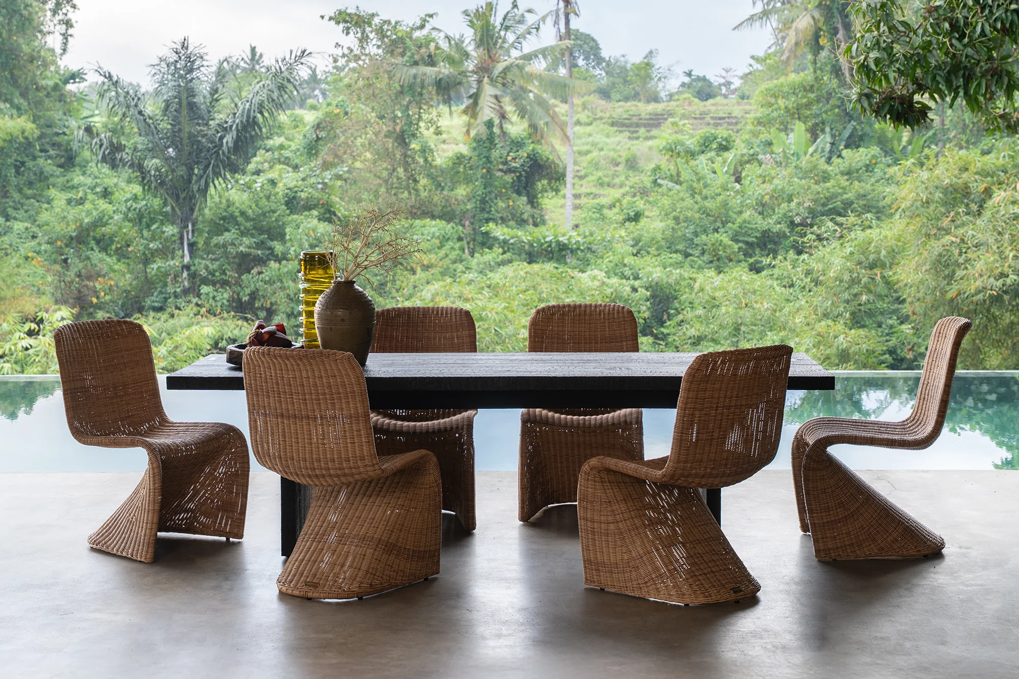 Serpent Outdoor Dining Chair - Image 3