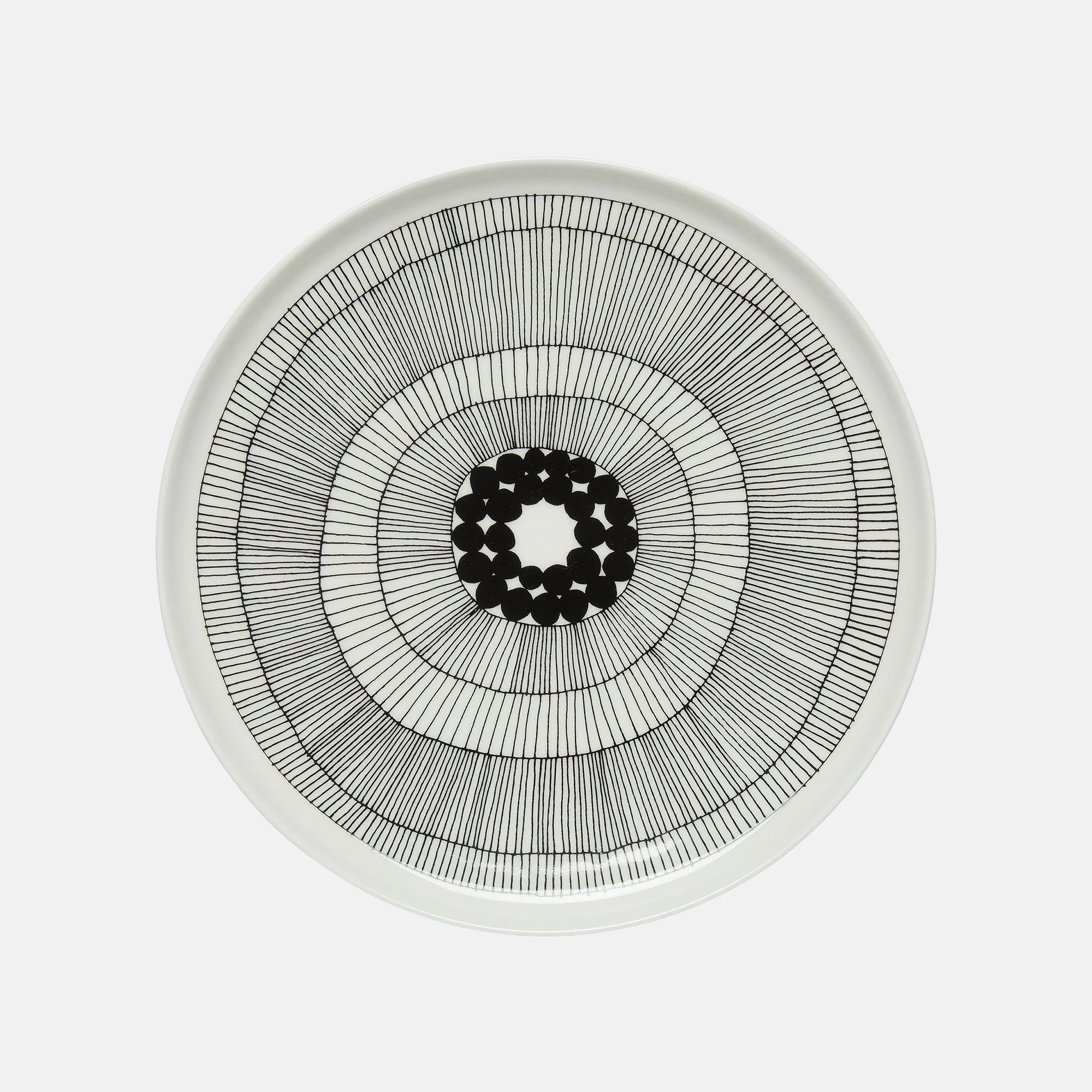 Oiva Siirtolapuutarha Plate - Striped