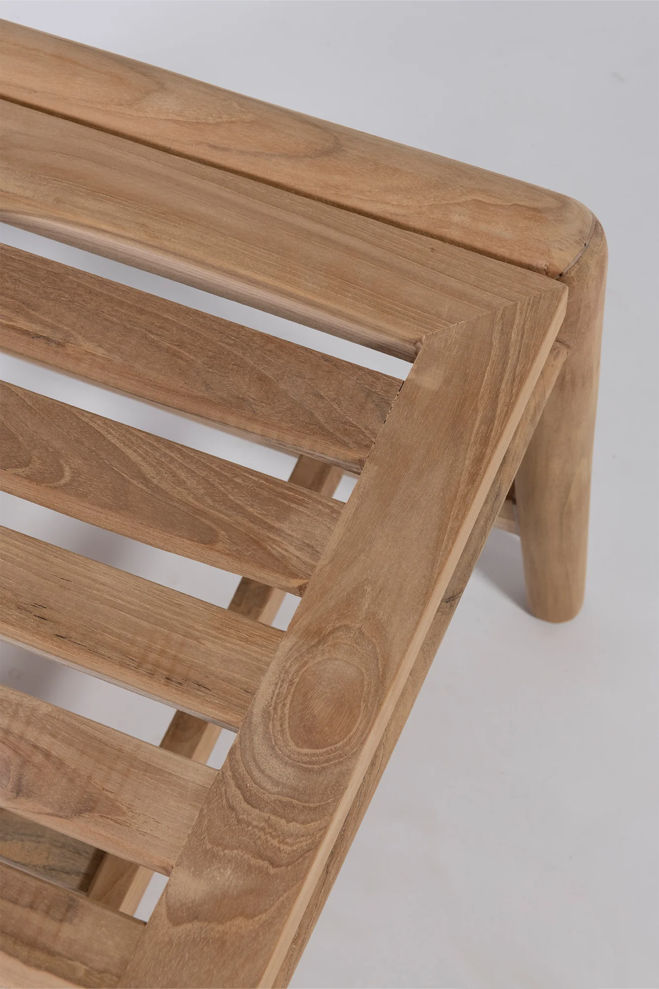 Teak Metro Coffee Table - Raw - Image 6