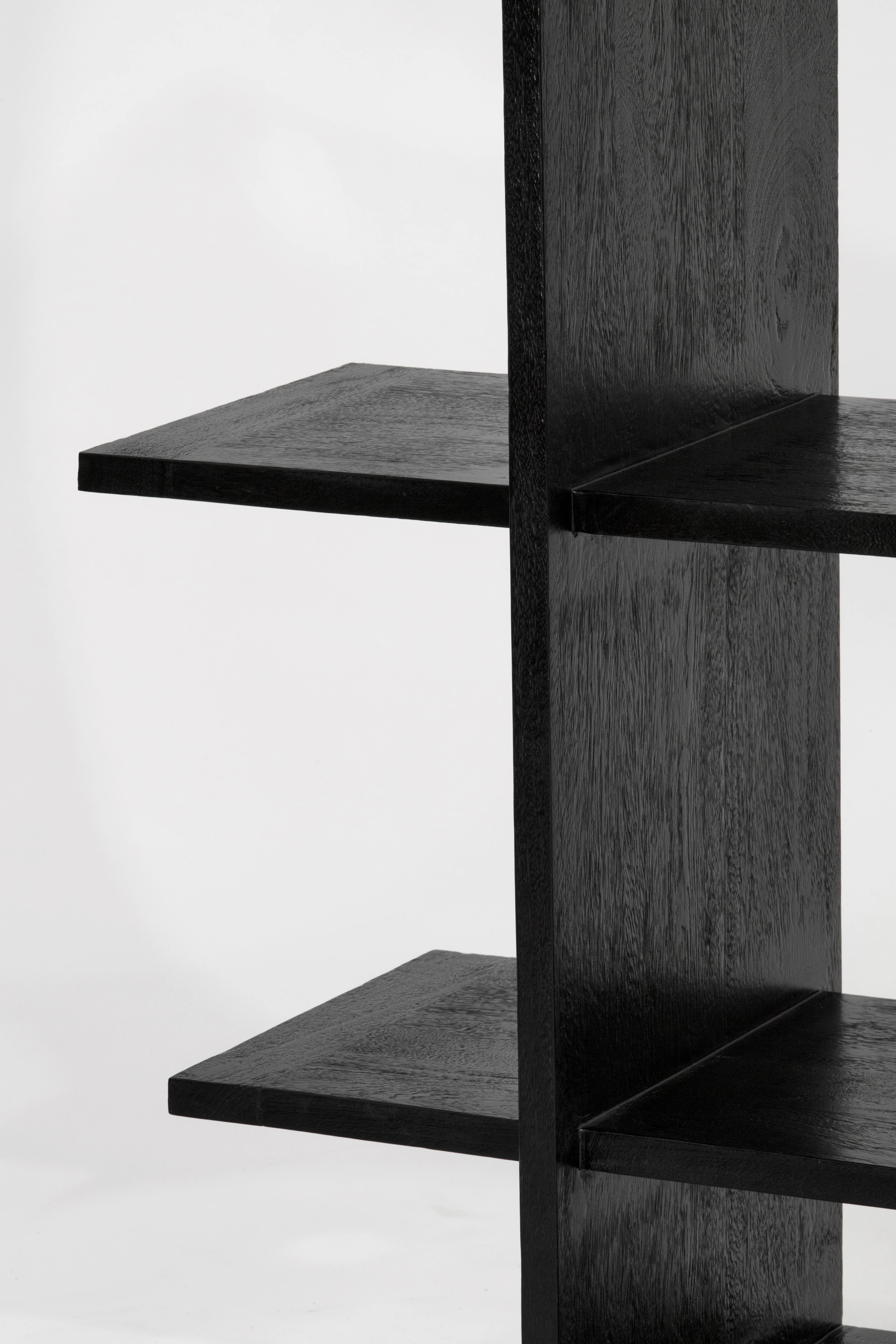 Yuli Bookcase - Black - Image 4