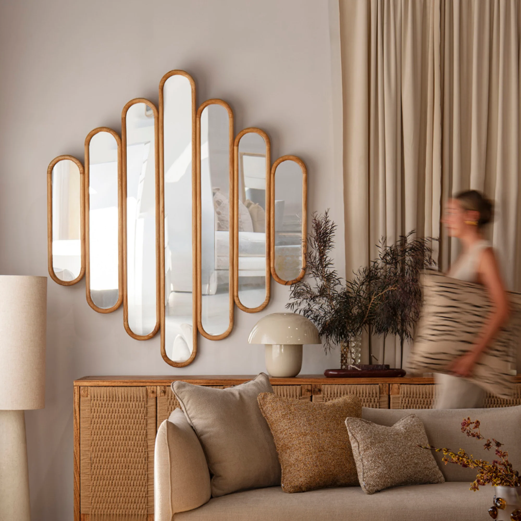 Zola Mirror - Rustic Matte - Image 4